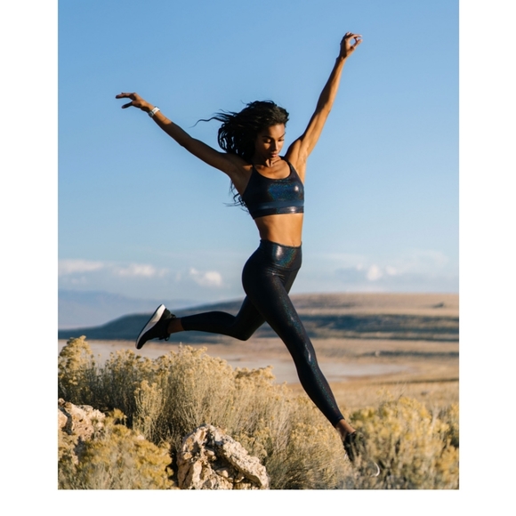 ZYIA Other - Bundle: Blue Twilight Luxe Bra and Leggings